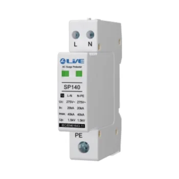 Live Electrical SP1401P+N/2 Type 2 SPD Surge Protection Device