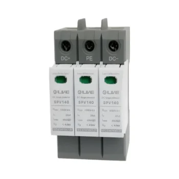 Live Electrical | SPV340 | 3-Pole | Type 2 DC Surge Device | For Circuits up to 1000V