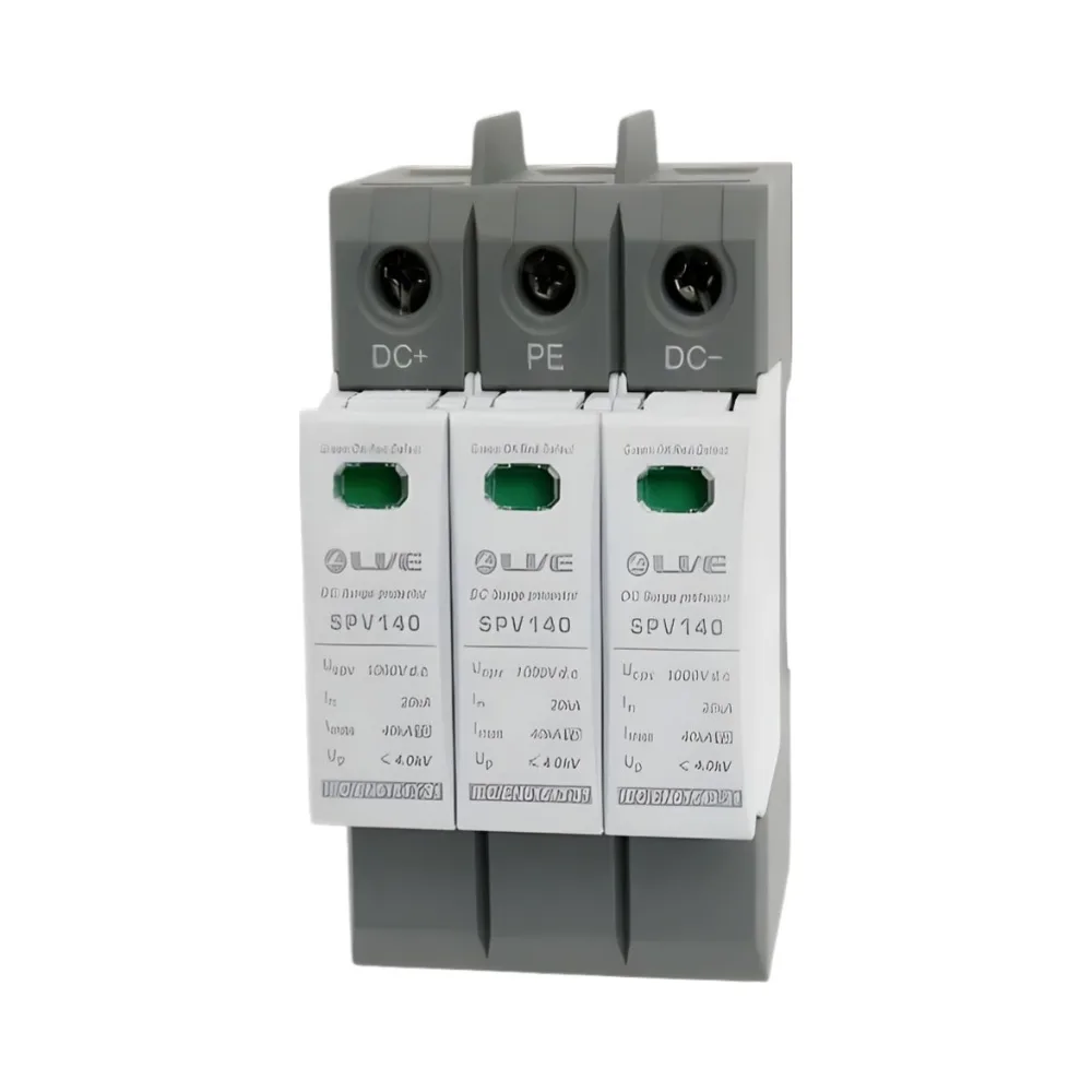 Live Electrical | SPV340 | 3-Pole | Type 2 DC Surge Device | For Circuits up to 1000V 1 Live Electrical | SPV340 | 3-Pole | Type 2 DC Surge Device | For Circuits up to 1000V