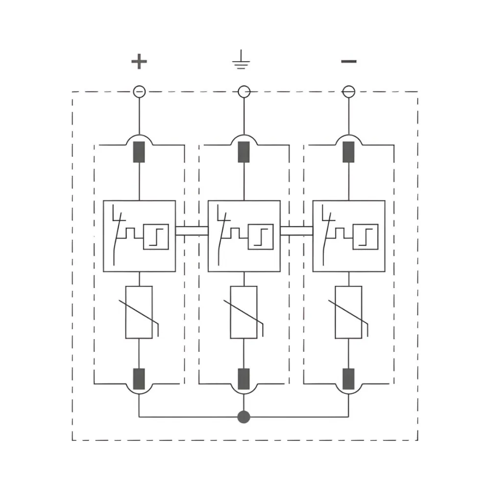Live Electrical | SPV340/1 | 3-Pole | Type 2 DC Surge Device | For Circuits up to 1500V 2 Live Electrical | SPV340/1 | 3-Pole | 20kA/40kA | Type 2 DC Surge Device | For Circuits up to 1500V