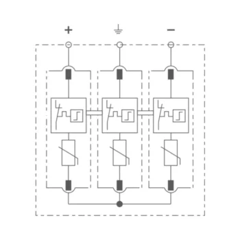 Live Electrical | SPV340T | 3-Pole | Type 1+2 DC Surge Device | For Circuits up to 1000V