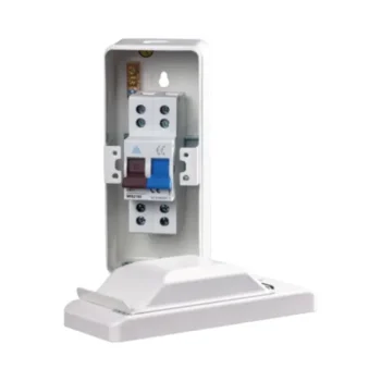 WCED Twin Screw 100A DP Metal Meter Isolator