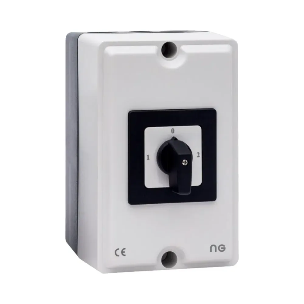 Niglon CS804P 80A 440V IP65 Enclosed Manual 4 Pole Changeover Switch 1 Niglon CS804P 80A 440V IP65 Enclosed Manual 4 Pole Changeover Switch