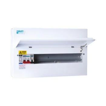 Niglon M3CU21SP Consumer Unit, 100A Main Switch, 17 Usable Ways, 21 Modules, Type 2 SPD, BS7671:2018 Compliant.