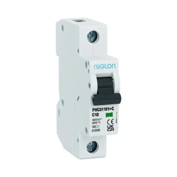 Niglon PMCB10C1-50 50A Single Pole 10kA Curve C MCB