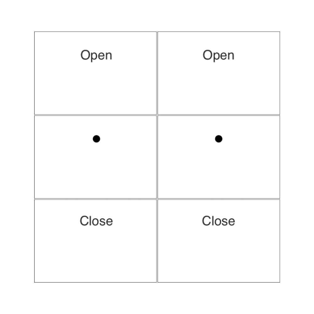 Rako Wireless Modular Control Module - RK-MOD-060 - White Buttons 1 RAKO RK-MOD-060-W Rako Wireless Modular Control Module - RK-MOD-060 - White Buttons