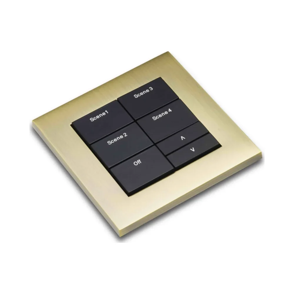 Rako Wireless Modular Control Module - RK-MOD-070 - Black Buttons 2 RAKO RK-MOD-070-B Rako Wireless Modular Control Module - RK-MOD-070 - Black Buttons 2