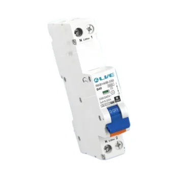 RKB140C-030 Live Electrical 1M DP C40A 6kA Bi-Directional Type B RCBO