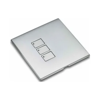 RAKO WP-EOS-30-SC Rako Cover Plate Kit for EOS Wired Control Modules - Single Gang 3-Button - Scenes 1