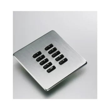 RAKO WLF-100-SS Rako WLF-100-SS Cover Plate Brushed Stainless Steel 1