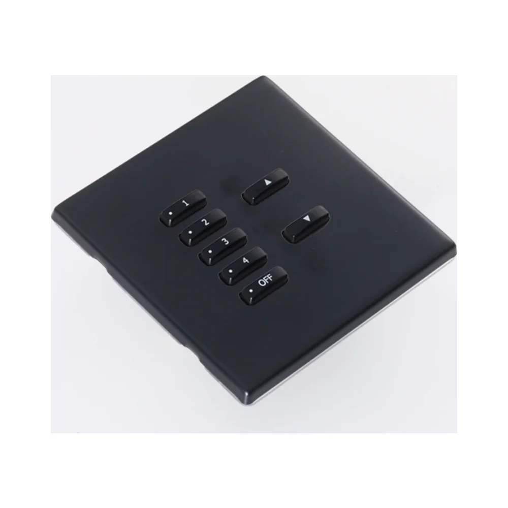 Rako WLM-070-MB Cover Plate Kit - Matt Black 1 RAKO WLM-070-MB Rako WLM-070-MB Cover Plate Kit - Matt Black