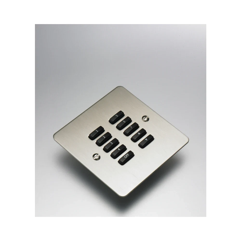 Rako WVF-100-SS Cover Plate Kit Brushed Stainless Steel 1 RAKO WVF-100-SS Rako WVF-100-SS Cover Plate Kit Brushed Stainless Steel 1