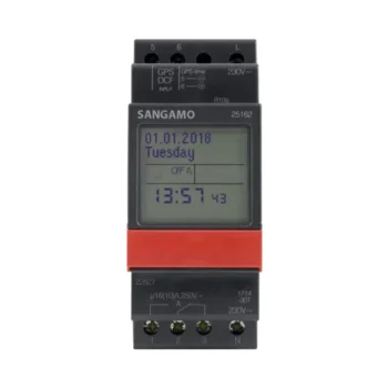 Sangamo 25162 Din Rail 2 Module 1Ch Yearly Time Switch