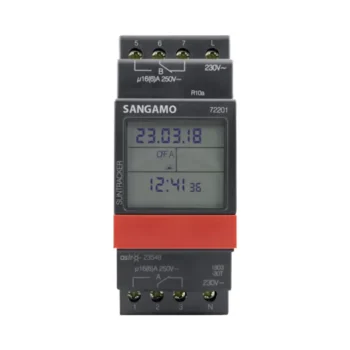 Sangamo 72201 Din Rail Astro 2Mod 2Ch 7Day Time Switch