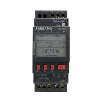 Sangamo 72203NFC Nfc Din Astro 2Mod 2Ch 7Day Time Switch