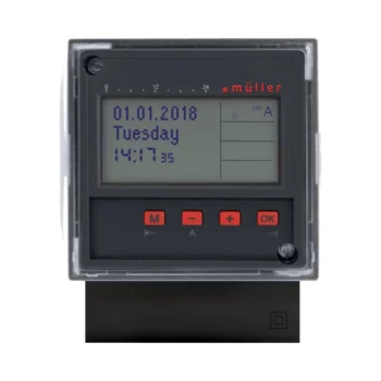 Sangamo SC4421PRO4 Panel 2 Channel 7 Day Time Switch with Bluetooth