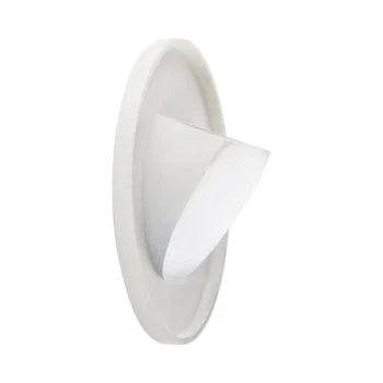 Saxby 103853 White Round Bezel for Albus CCT Wall Light 2