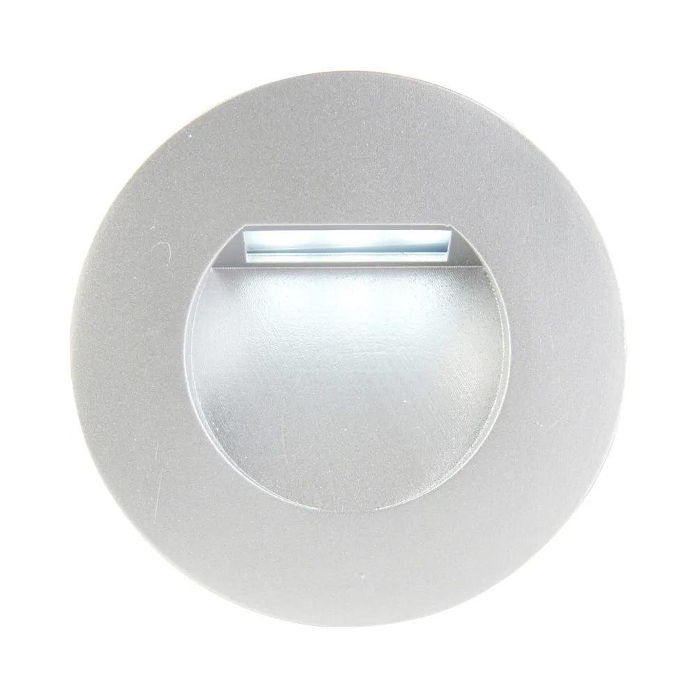 Saxby 103854 Silver Round Bezel for Albus CCT Wall Light 4 Saxby 103854 Saxby Albus CCT Silver Bezel 4