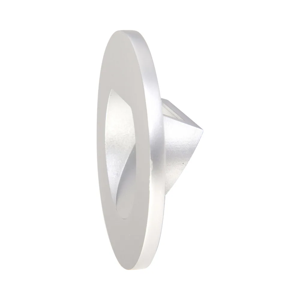 Saxby 103854 Silver Round Bezel for Albus CCT Wall Light 1 Saxby 103854 Saxby Albus CCT Silver Bezel 1