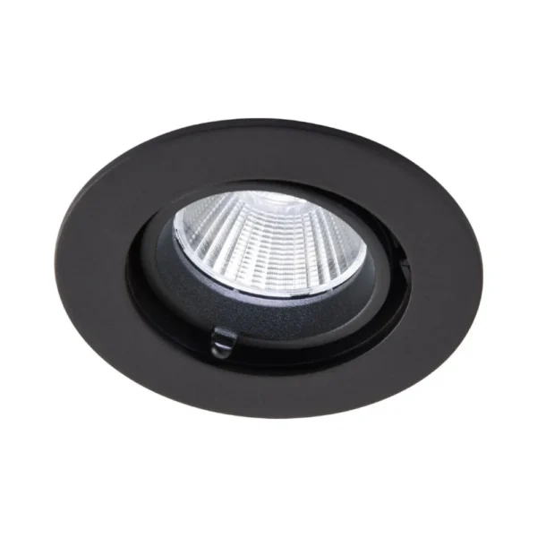 Axial Led CCT 15W Black Adjustable LED Downlight Axial Range