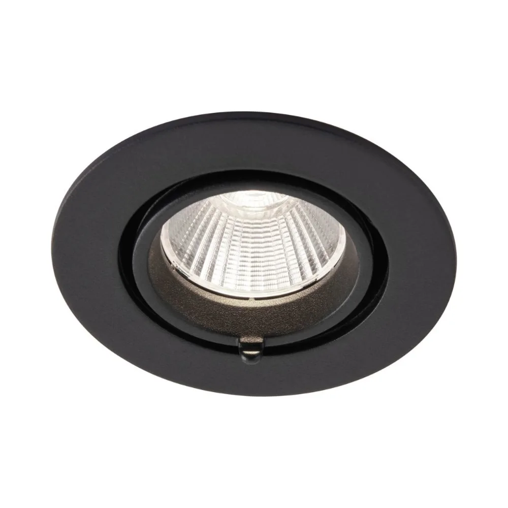 Saxby | 108292 | Axial | LED Downlight | 230V | CCT Selectable | 15W 3 Saxby 108292 Axial CCT 15W Round Matt Black Adjustable LED Downlight 3