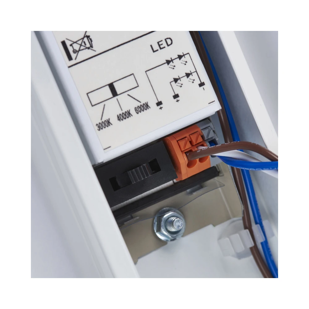 Saxby 108871 26/39W 5ft Emergency LED Batten Microwave Sensor 8 Saxby 108871 Saxby RularPRO LED Batten - 5ft Microwave Sensor Emergency CCT 26W/39W 8