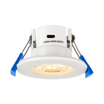 Saxby | 109804 | ShieldECO CCT | Fire Rated Dimmable LED Downlight | IP65 | 5W