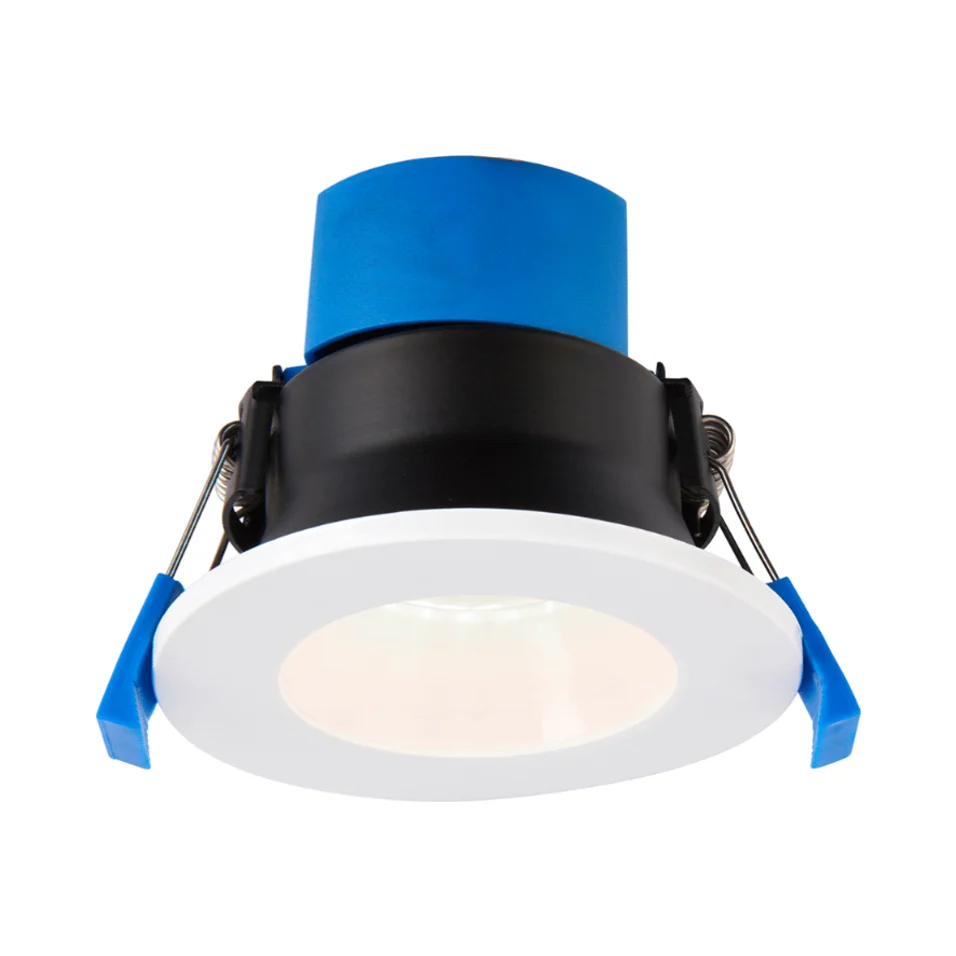 Saxby | 112541 | ShieldPRO | LED Downlight | IP65 230V | CCT Selectable | 5W/7W 1 Saxby 112541 - ShieldPRO Anti-Glare 4CCT 5W7W White