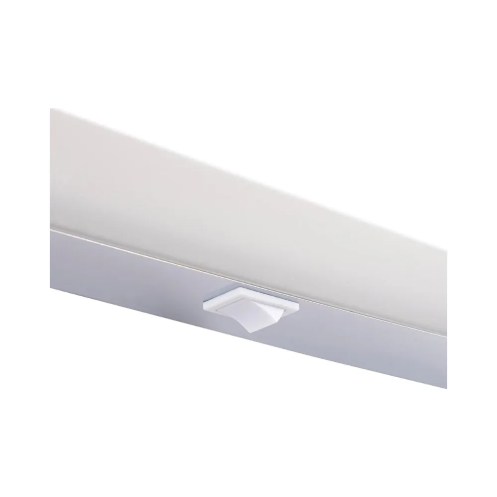 Saxby 113573 Jude CCT 8W IP44 Bathroom Shaver Light 4 Saxby 113573 Jude CCT 8W IP44 bathroom shaver light with chrome-effect finish, adjustable colour temperature, and integrated shaver socket.