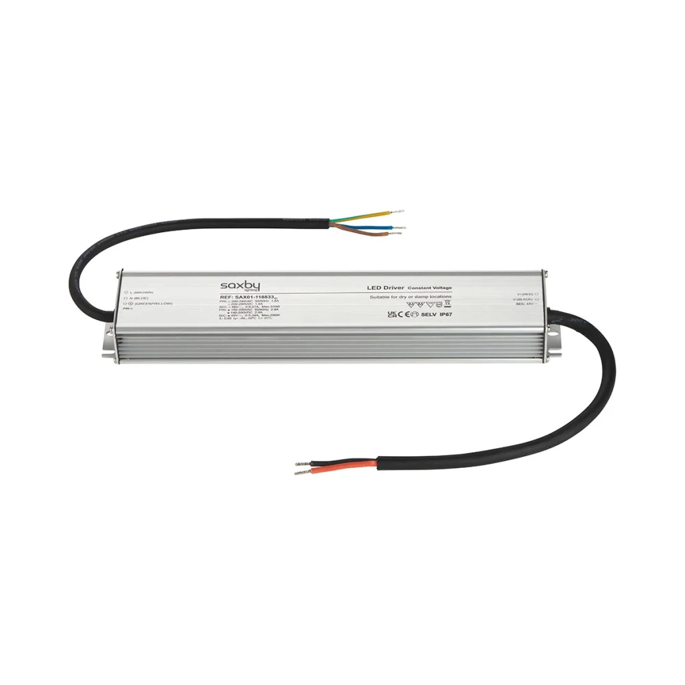 Saxby 118833 Constant Voltage LED Driver IP67 48V 320W 4 Saxby 118833 Constant Voltage LED Driver IP67 48V 320W 2