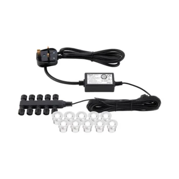 Saxby 13889 Saxby Lighting Ikon Round 30mm Kit IP67 0.45W Blue Daylight White 1