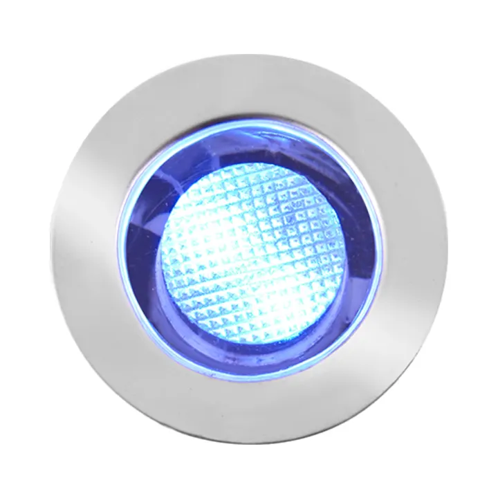 Saxby 13890 Ikon Round Decking Lights Kit 30mm IP67 0.45W Blue 2 Saxby 13890 Saxby Lighting Ikon Round 30mm Kit IP67 0.45W Blue 2