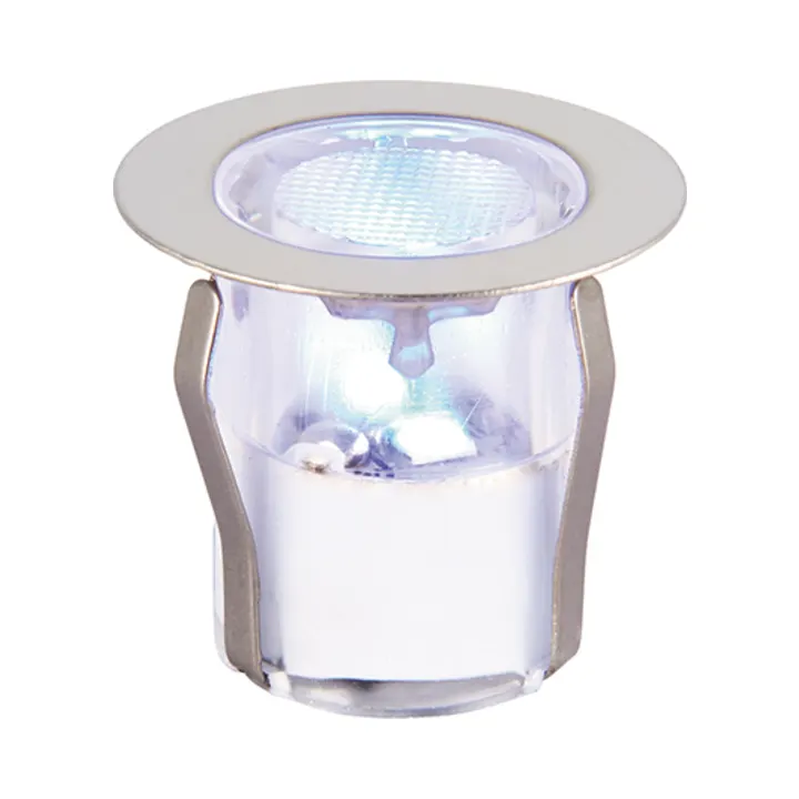 Saxby 13890 Ikon Round Decking Lights Kit 30mm IP67 0.45W Blue 3 Saxby 13890 Saxby Lighting Ikon Round 30mm Kit IP67 0.45W Blue 3