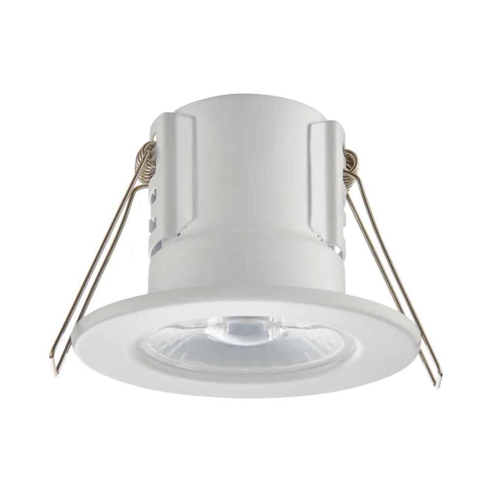 Saxby | 74708 | ShieldECO | LED Downlight | IP65 230V | 4000K Cool White | 8.5W 2 Saxby 74708 Saxby ShieldECO 800 IP65 Matt White 8.5W - 4000K Cool White 2