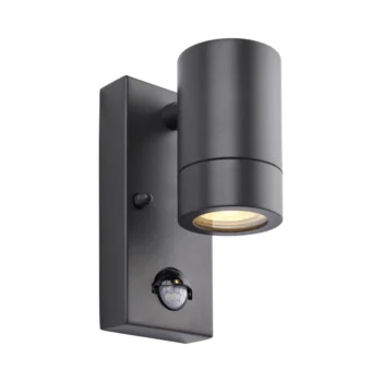 Saxby 75099 Anthracite Grey GU10 IP44 Wall Light