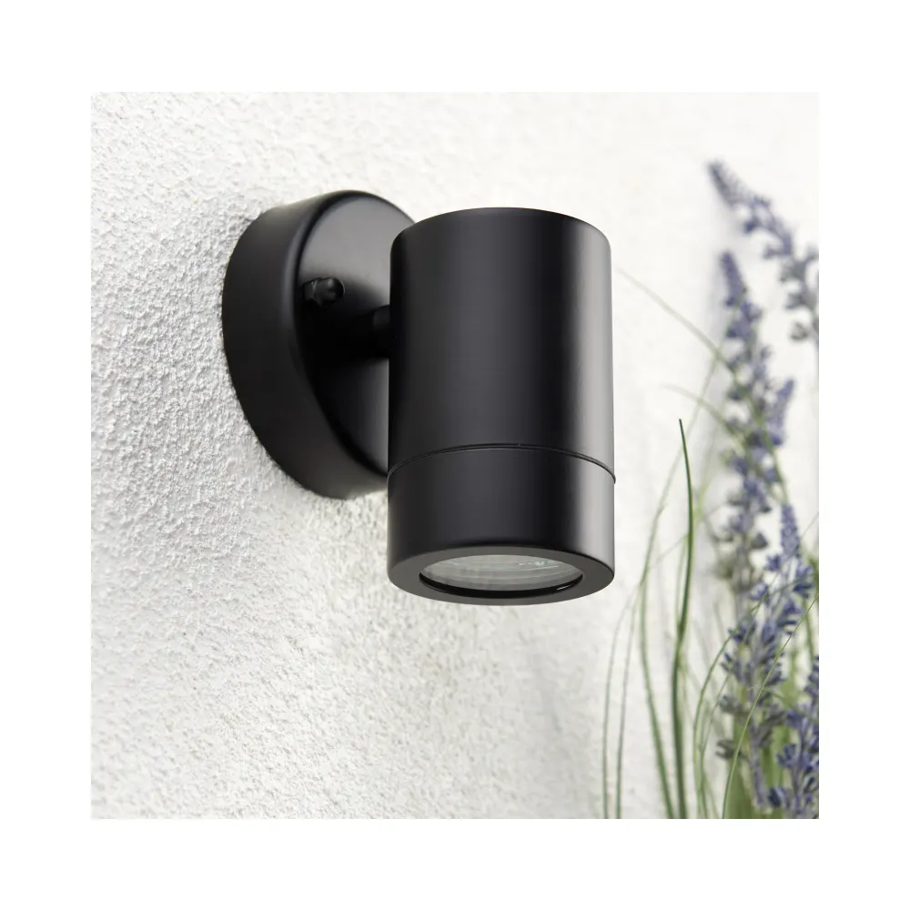 Saxby 75434 Palin Matt Black IP44 GU10 Wall Light 3 Saxby 75434 Palin Matt Black IP44 GU10 Wall Light 3