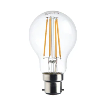 Saxby 76800 Saxby 76800 B22 LED Filament GLS Dimmable 8W 2700K Warm White 2