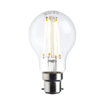 Saxby 76800 Saxby 76800 B22 LED Filament GLS Dimmable 8W 2700K Warm White 1
