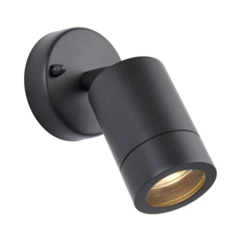 Saxby 78416 Anthracite Grey GU10 Wall Light