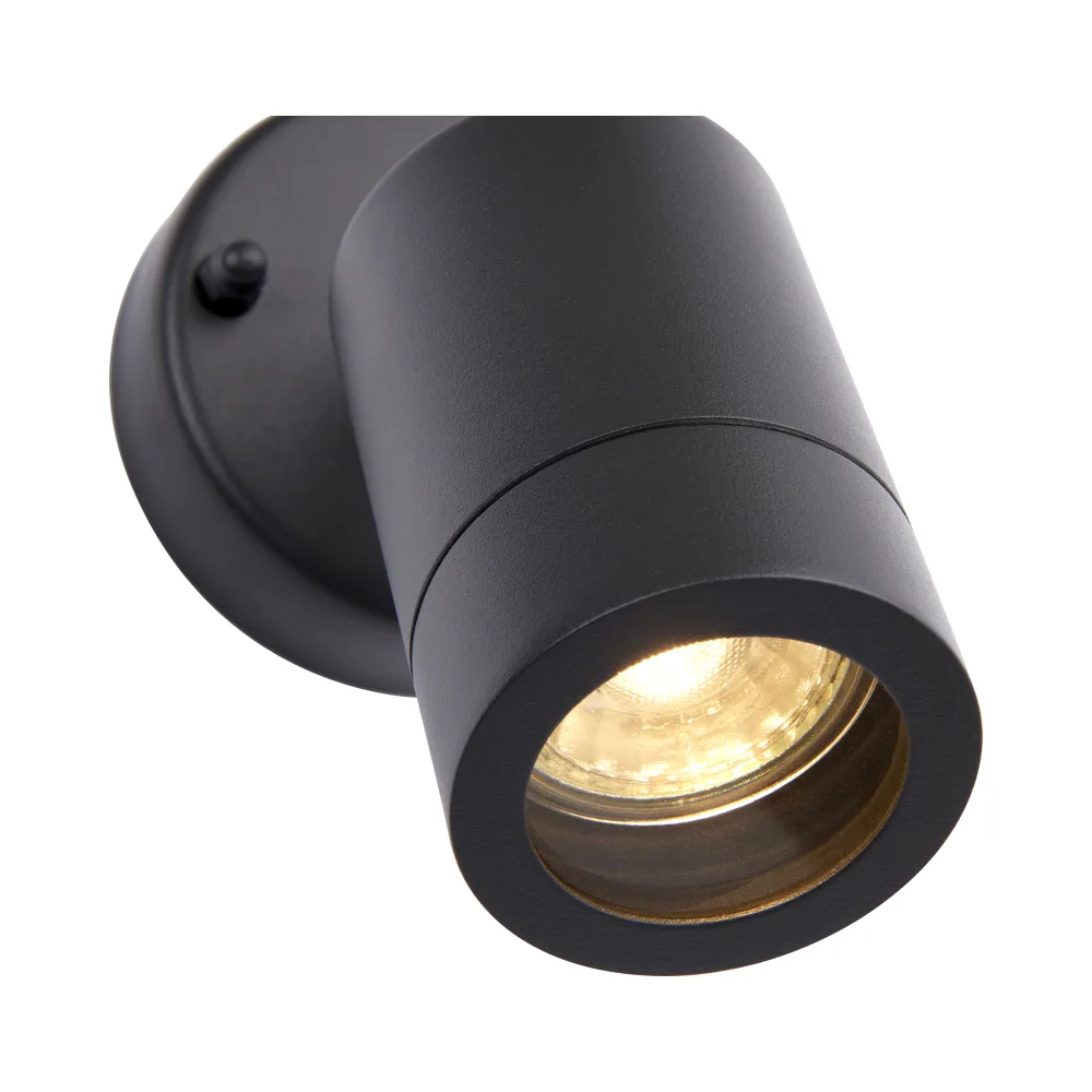 Saxby 78416 Palin Anthracite Grey IP44 GU10 Wall Light 5 Saxby 78416 Palin Anthracite Grey IP44 GU10 Wall Light 5