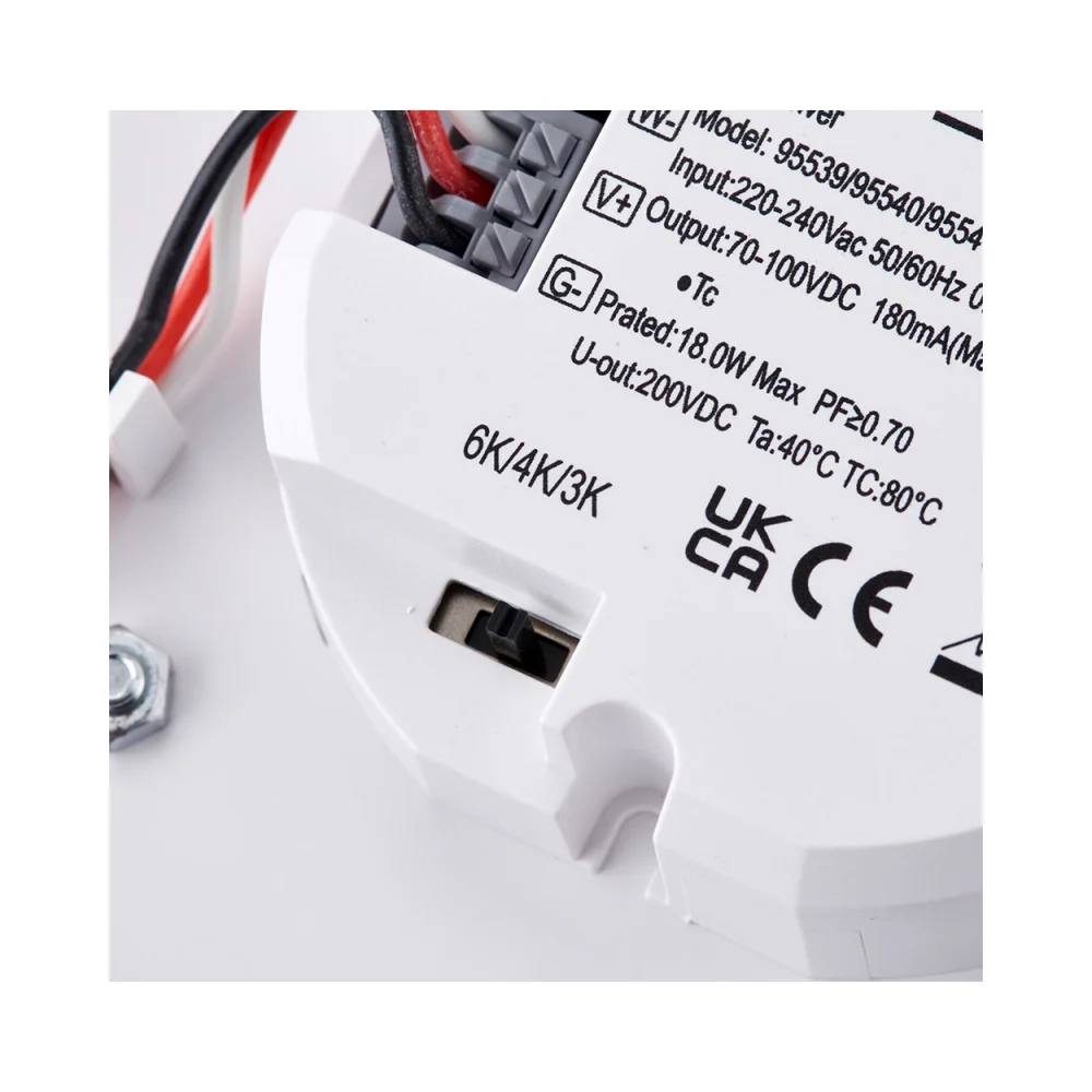 Saxby 95541 HeroPro CCT Tri Wattage LED Bulkhead with Microwave Sensor 5 Saxby 95541 Saxby HeroPro CCT Tri Wattage LED Bulkhead Microwave - 18W 3000K/4000K/6000K 5