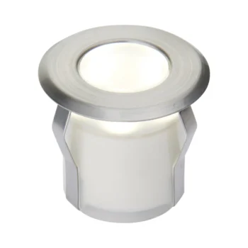 Saxby 99561 Saxby Cove Cool White IP67 0.8W - Marine Grade Brushed Stainless Steel & Frosted PC 1