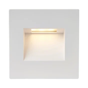 Saxby 99763 White Square Bezel for Albus CCT Wall Light 2