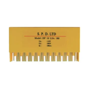 Surge Devices DP10LSA180 Surge Devices 10 Pair Telephone Surge Arrester for Installation Into Krone LSA Disconnection Strips