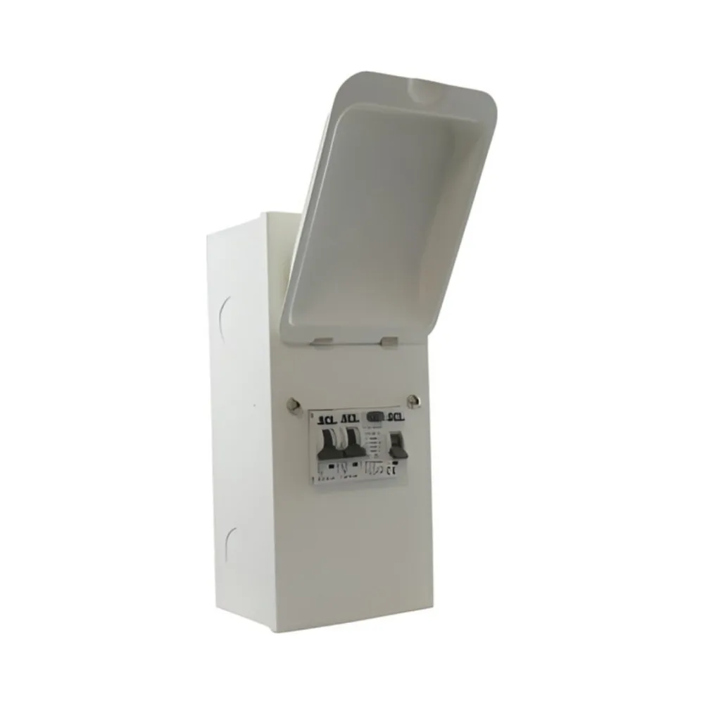 Switchtec | ESGU-40AT1661P | Garage Consumer Unit | 40A Type A RCD | 16A + 6A MCBs 1 Switchtec ESGU-40AT1661P Garage Consumer Unit