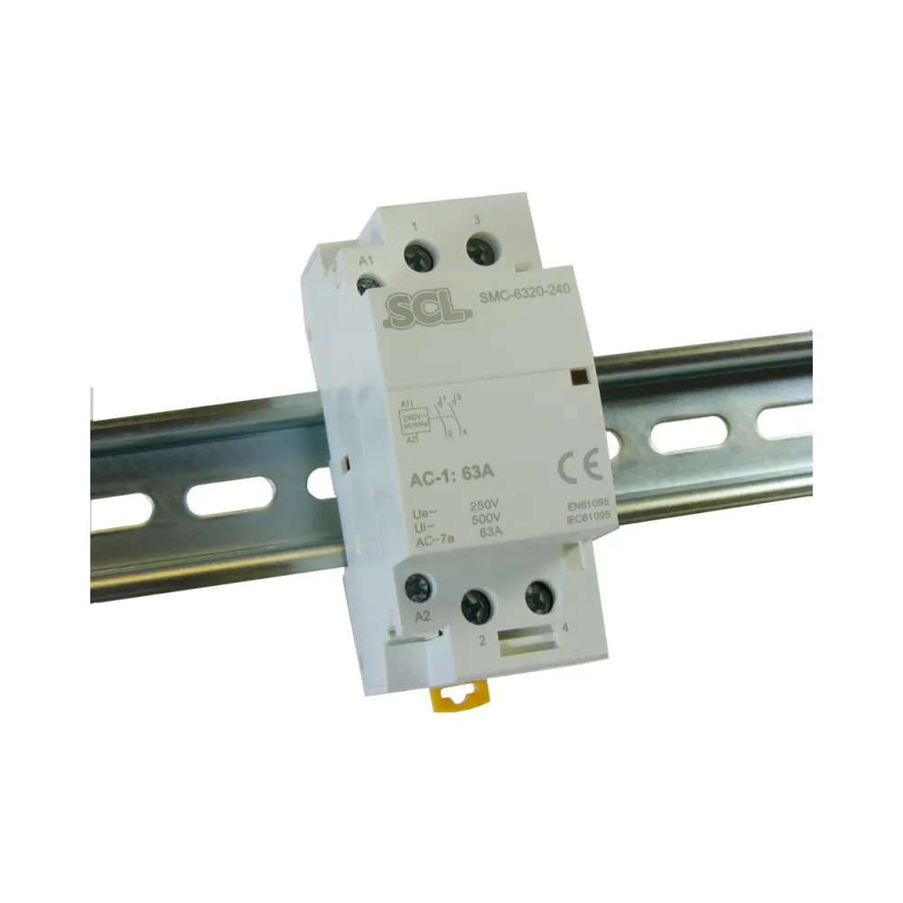 Switchtec SMC-6320-240 63A Contactor – 2NO 240V AC Coil 1 Switchtec SMC-6320-240 63A Contactor