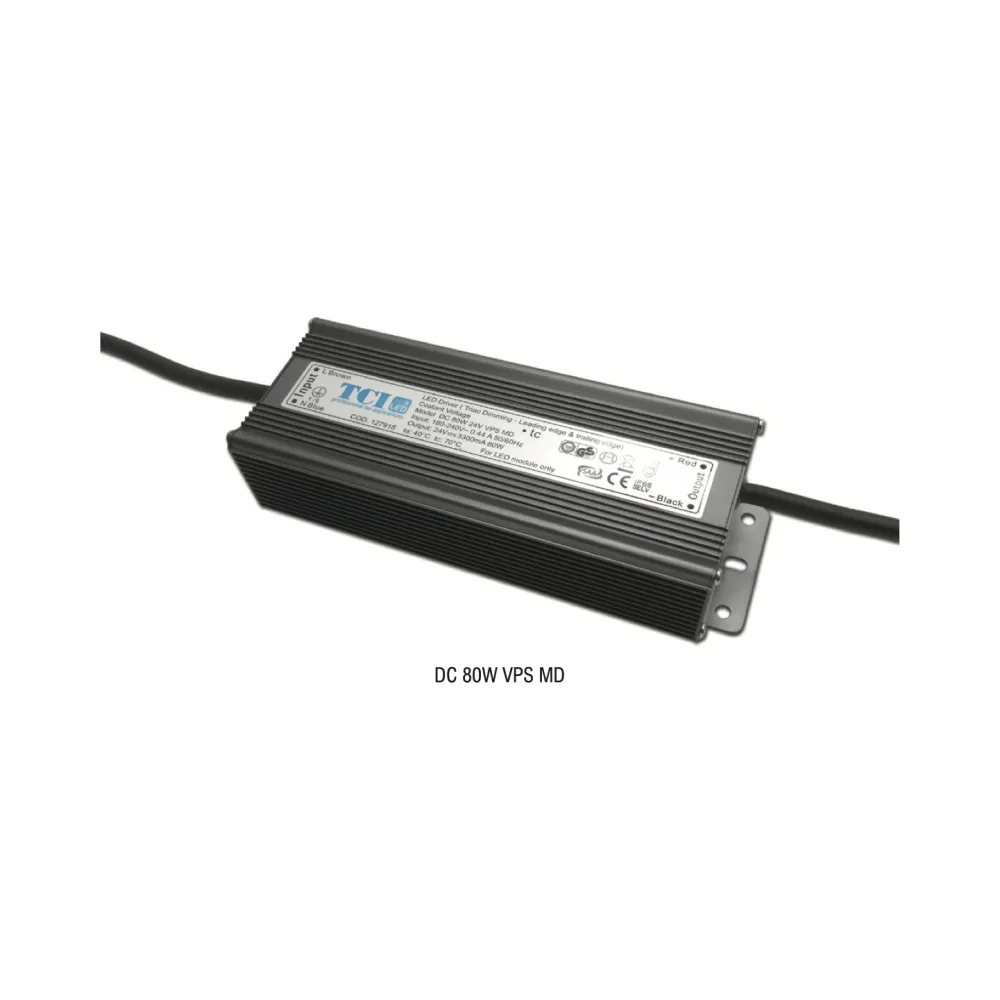 TCI 127914 Dimmable IP65 12V 80W Constant Voltage LED Driver 1 TCI 127914 TCI Dimmable Constant Voltage IP65 Driver 12V 80W (127914)