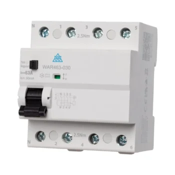 WCED 4 Pole 63A 30mA Type A RCD