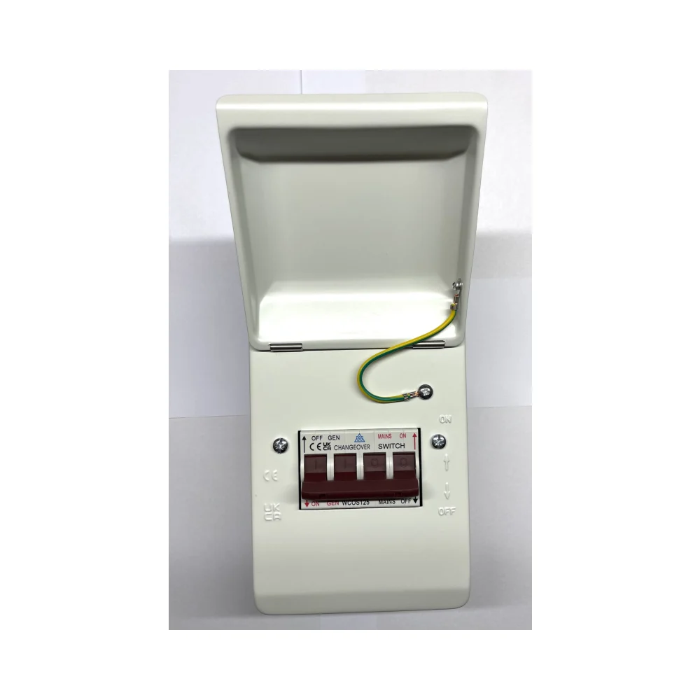 WCED WMECOS125-L 125A Changeover Switch with Metal Enclosure 4 WCED WMECOS125-L WCED Changeover Switch 125A with Metal Enclosure 4