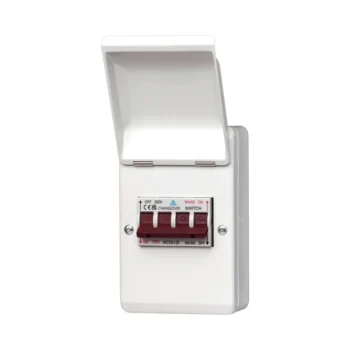 WCED WMECOS125-L WCED Changeover Switch 125A with Metal Enclosure 1